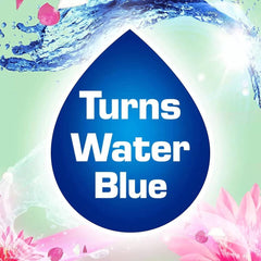 Bloo Colour Active Toilet Rim Block Long Lasting Freshness 3 Pack Flower 50G
