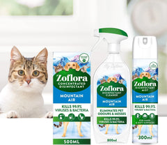Zoflora Multipurpose Disinfectant Cleaner Spray Cut Grease Mountain Air 800ml