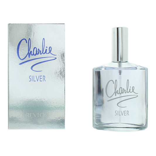 Revlon Charlie Silver Eau de Toilette 100ml Womens Fragrance Spray