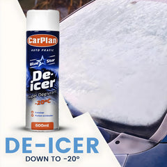 Carplan De Icer Spray Car Window Windscreen Frost Snow Ice Remover 600ml