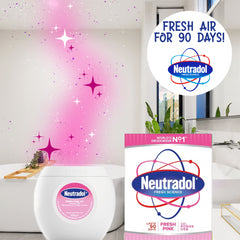 Neutradol Gel Power Orb Odour Destroyer Air Freshener Fresh Pink 135G