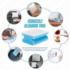 Super Bright Non Scratch Handgrip Scourers 10Pk Utensil Cleaner Stain Remover