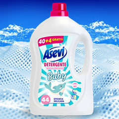 Asevi Laundry Detergent Liquid Gel For Baby 44 Washes 2376ml