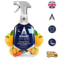 Astonish Specialist Multi Purpose Kitchen Cleaner Spray Orange Grove 750ml