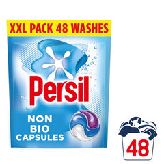 Persil Non Bio 3 in 1 Laundry Washing Capsules Gentle Next Sensitive Skin 48Wash