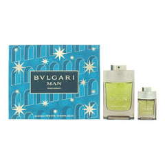 Bulgari Man Wood Essence 2 Piece Gift Set: Eau de Parfum 100ml, EDP 15ml