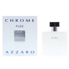 Azzaro Chrome Pure Eau de Toilette Spray 50ml Mens Fragrance Spray