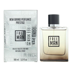 New Brand Free Man Eau de Toilette 100ml Mens Fragrance Spray