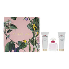 Guerlain 3 Piece Gift Set: Bloom Of Rose EDT - Body Cream - Shower Gel