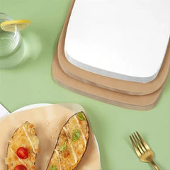 20Pk Disposable Air Fryer Liner Paper Non-Stick Cooking 20Cm Square Sheet