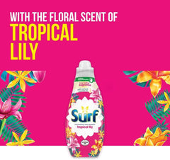 Surf Laundry Detergent Liquid Fabric Clothes Tropical Lily 24 Washes 648ml