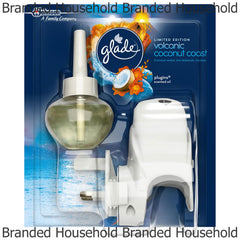 Glade Plugins Scented Oil Refill Home Air Freshener Volcanic Coconut Coast 20ml