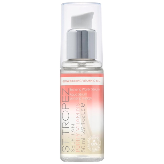 St.Tropez Self Tan Purity Vitamins Face Serum 50ml Bronzing Water Vitamin C & D
