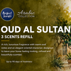 Perfect Scents Oud Al Sultan 3 x 20ml Air Freshener Refills