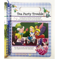 Disney Clean & Wipe Activities Amazing Book Kids Children Draw Write Repeat