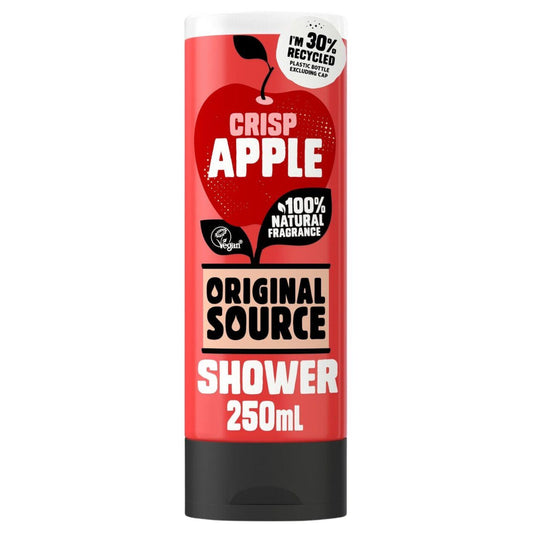 Original Source Body Shower Gel Crisp Apple Fresh Natural Fragrance Scent 250ml