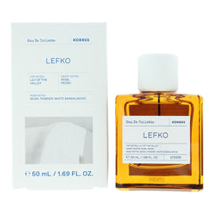 Korres Lefko Eau de Toilette 50ml Spray For Unisex Fragrance