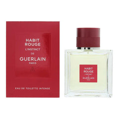 Guerlain Habit Rouge L'instinct Eau de Toilette Intense 50ml Men Fragrance Spray