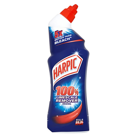 Harpic Limescale Remover Original Liquid Cleaner 750ml Toilet Bowls Bathroom