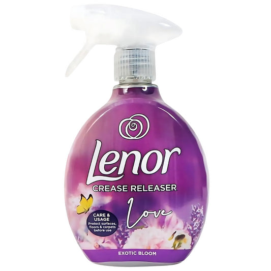 Lenor Fabric Cloth Remove Crease Releaser Spray Exotic Bloom Fragrance 500ml