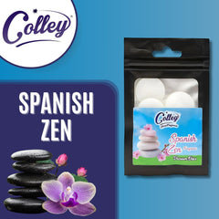 Colley Home Fragrances Spanish Zen Fragrance Vacuum Discs (4 Pack / 34g)