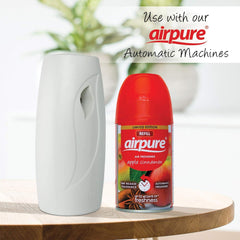 Airpure Air Freshener Refill Home Room Fragrance Spray Apple Cinnamon 250ml