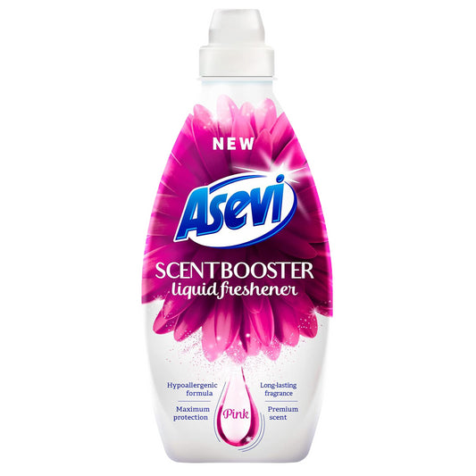 Asevi Laundry Scent Booster Liquid Pink Freshener Fragrance 36 Washes 720ml
