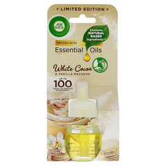 Airwick Plugin Refill Scented Oil Air Freshener White Cocoa Vanilla Macaron 19ml