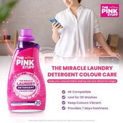 The Pink Stuff Miracle Laundry Liquid Detergent Stain Remover 30 Washes 960ml