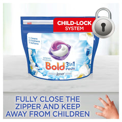 Bold All In 1 Washing Detergent Pods Exotic Bloom Laundry Detergent 42 Washes