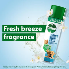 Dettol Pets Bundle Set Fresh Breeze Tough Messes & Odour Remover
