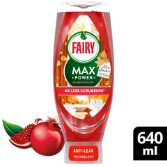 Fairy Max Power Washing Up Cosy Season Pomegranate Liquid 640ml