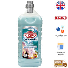 Kiriko Spa Concentrated Laundry Clothes Fabric Softener 72 Washes 2L