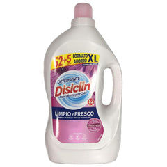 Disiclin Detergent Rosa Mosqueta White Coloured Clothes 57 Washes 2.85L
