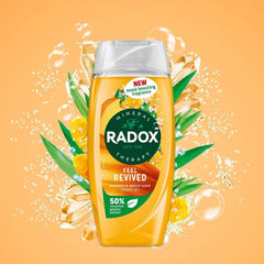 Radox Body Shower Gel Feel Revived Mandarin & Apricot Scent 225ml