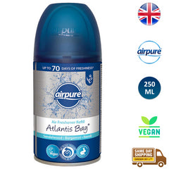 Airpure Air Freshener Refills Home Room Fragrance Spray Atlantis Bay 250ml