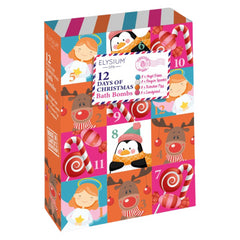 Christmas 4 Scented Bath Bombs 12 Days Of Xmas Kids Advent Calendar Elysium Spa