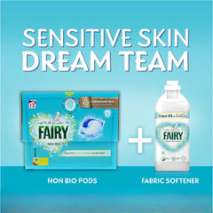 Fairy Laundry Detergent Liquid Washing Pods Capsules Non Bio 13 Washes