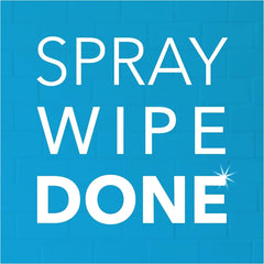 Flash Spray Wipe Done Anti Bac Bathroom Soap Scum Cleaner White Blossom 800ml