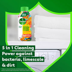 Dettol Washing Machine Cleaner Fruity Fiesta Fresh Floral Scent Liquid 250ml