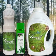 Forest Fresh Bundle La Lucca Floor Cleaner Detergent Kifra Laundry Fragrance
