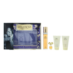 Elizabeth Taylor White Diamonds 4 Piece Gift Set