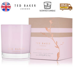 Ted Baker London Luxury Scented Candle Bergamot & Cassis Christmas Gift 200G