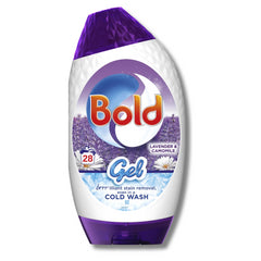 Bold Washing Liquid Gel Laundry Detergent Lavender & Camomile 28 Washes 980ml