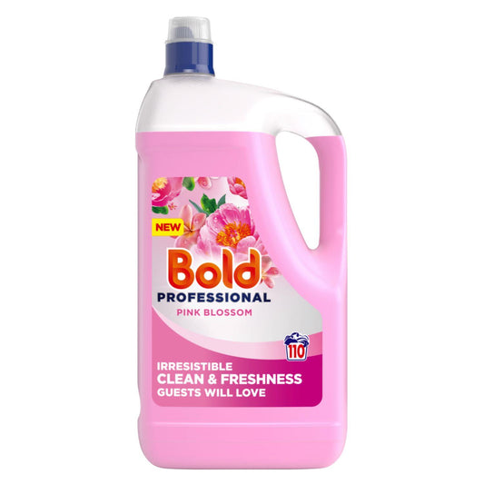 Bold Laundry Detergent Fabric Pink Blossom Liquid Washing Clothes 110W