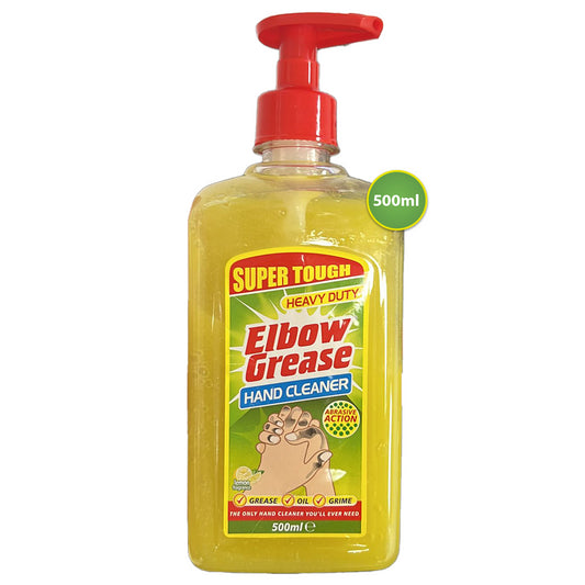 Elbow Grease Heavy Duty Garage Hand Cleaner Removes Dirt Grease Oil Grime 500ml