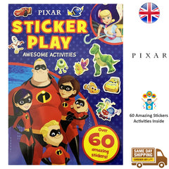 Disney Pixar Sticker Play With Amazing Stickers For Kids Childrens Girls Boys