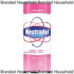 Neutradol Carpet Deodorizer Bad Smell Freshener Fresh Pink 350G