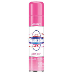 Neutradol Room Aerosol Spray Air Freshener For Kitchen Office Fresh Pink 300ml
