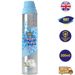 1001 Carpet Fresh Foam Spray Long Freshness Soft Jasmin & Linen 300ml